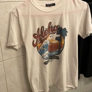 NastyGal Aloha graphic t-shirt
